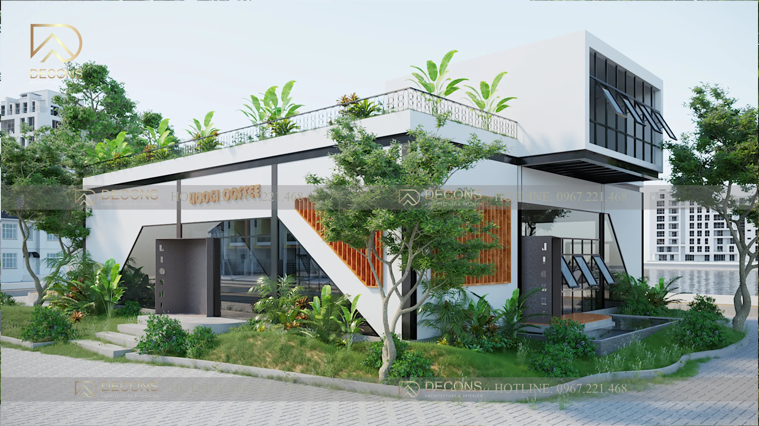 4_11zon Thiết kế nội thất quán cà phê Licogi Việt Trì  thiết kế nhà đẹp Nghệ An