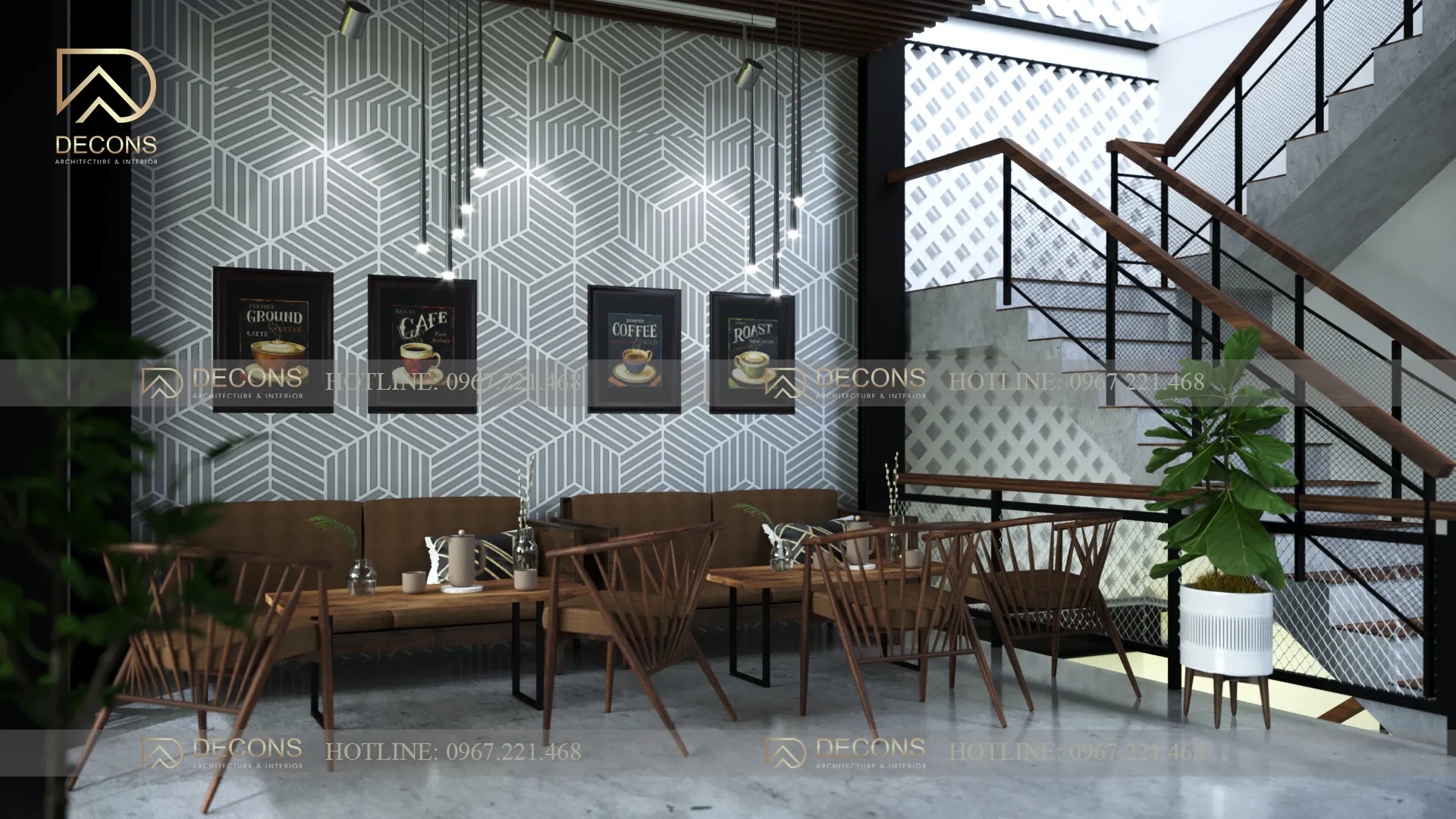 tang2view6_11zon Thiết kế nội thất quán cà phê ở Việt Trì  thiết kế nhà đẹp Nghệ An
