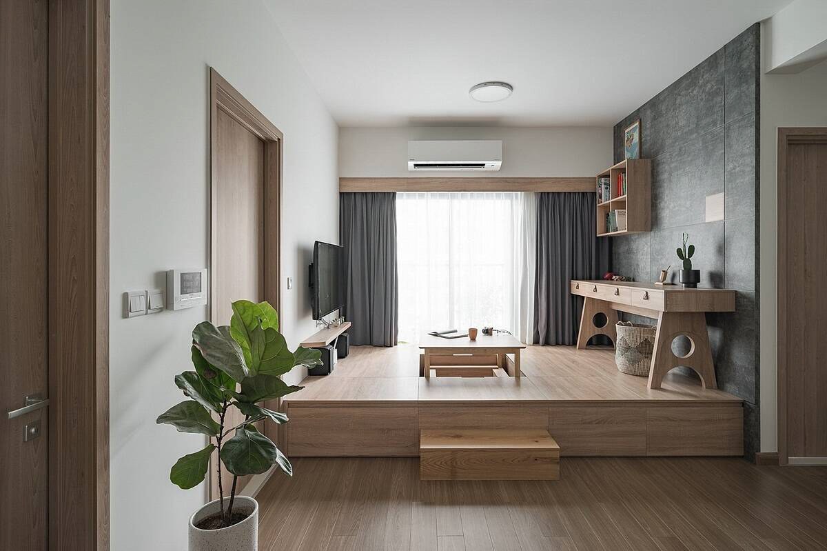 1-21 Thiết kế nội thất chung cư kiểu Nhật  thiết kế nhà đẹp Nghệ An