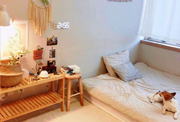 2-22 Thiết kế nội thất phòng ngủ phong cách Hàn Quốc  thiết kế nhà đẹp Nghệ An