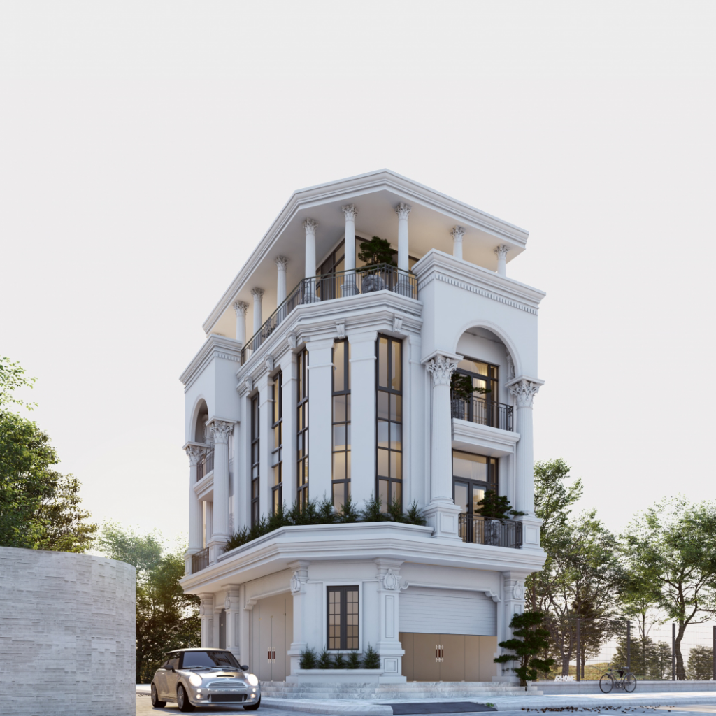 biet-thu-4-tang-1024x1024 Thiết kế biệt thự tân cổ điển 4 tầng tại Quảng Ninh  thiết kế nhà đẹp Nghệ An