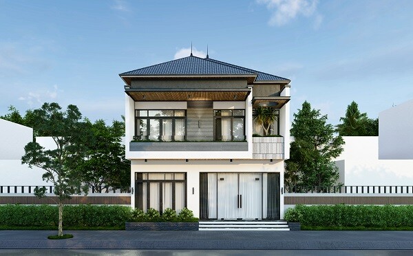 1-copy Nhà phố hiện đại tại Nghệ An - Thiết kế thi công xây dựng nhà anh Hùng, Hưng Nguyên, Nghệ An  thiết kế nhà đẹp Nghệ An