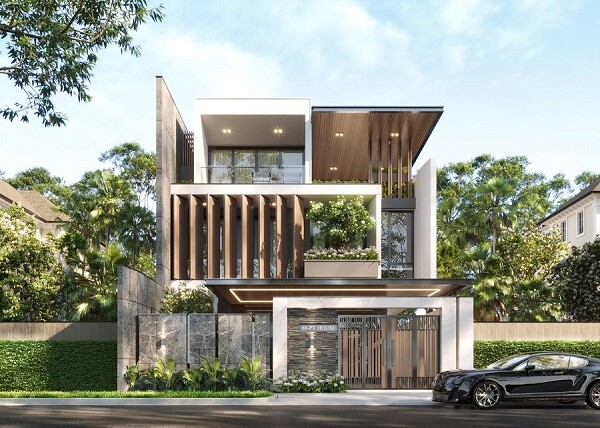 biet-thu-pho-1 Biệt thự phố tại Nghệ An - Thiết kế sang trọng và đẳng cấp cho không gian sống  thiết kế nhà đẹp Nghệ An