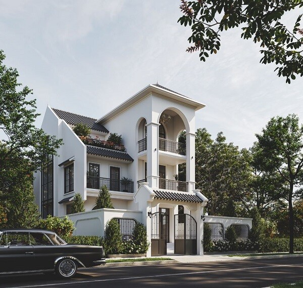 np3 Biệt thự phố tại Nghệ An - Thiết kế sang trọng và đẳng cấp cho không gian sống  thiết kế nhà đẹp Nghệ An